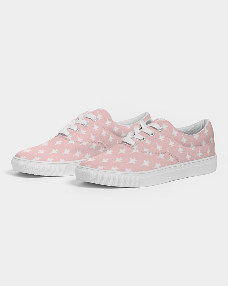 Growler DARKer shade of pink use Women's Lace Up Canvas Shoe