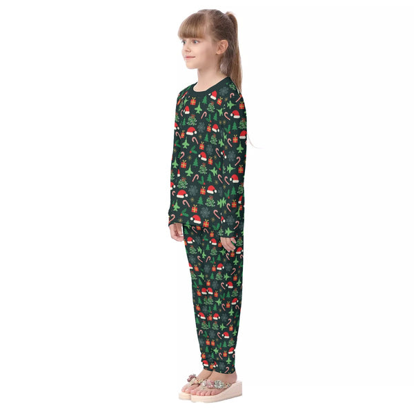 F-18 super Kids Christmas Pajamas for ordering (210%)