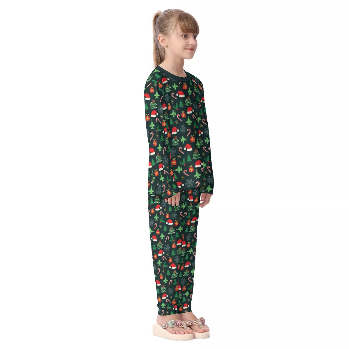 F-18 super Kids Christmas Pajamas for ordering (210%)