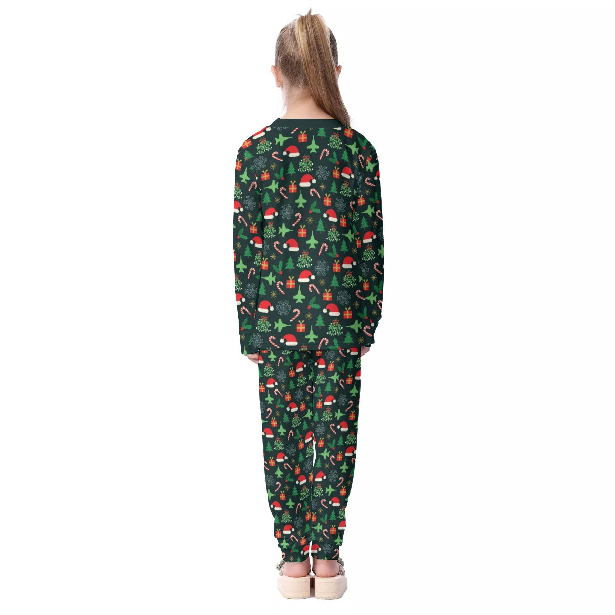 F-18 super Kids Christmas Pajamas for ordering (210%)