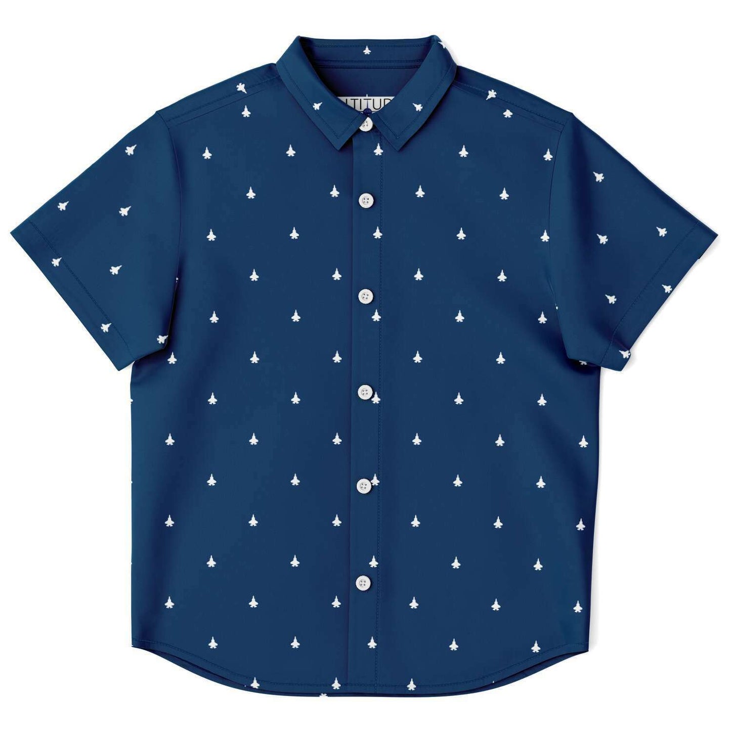 Boys 'Subtle Plane' Button Down Shirt