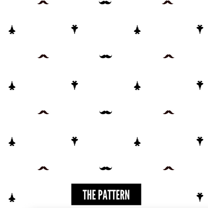 ANY Aircraft 'Stache' Button Down Shirt