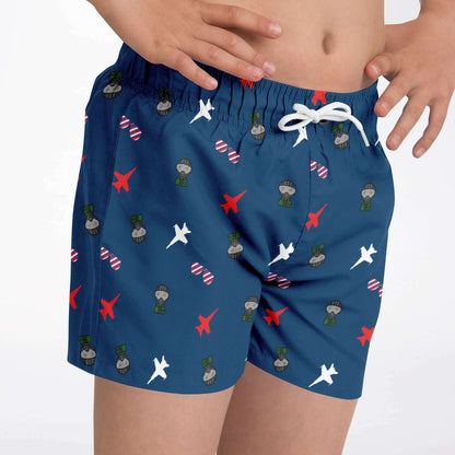 lisa munde Small BOYS F-18C Swim Trunks - order