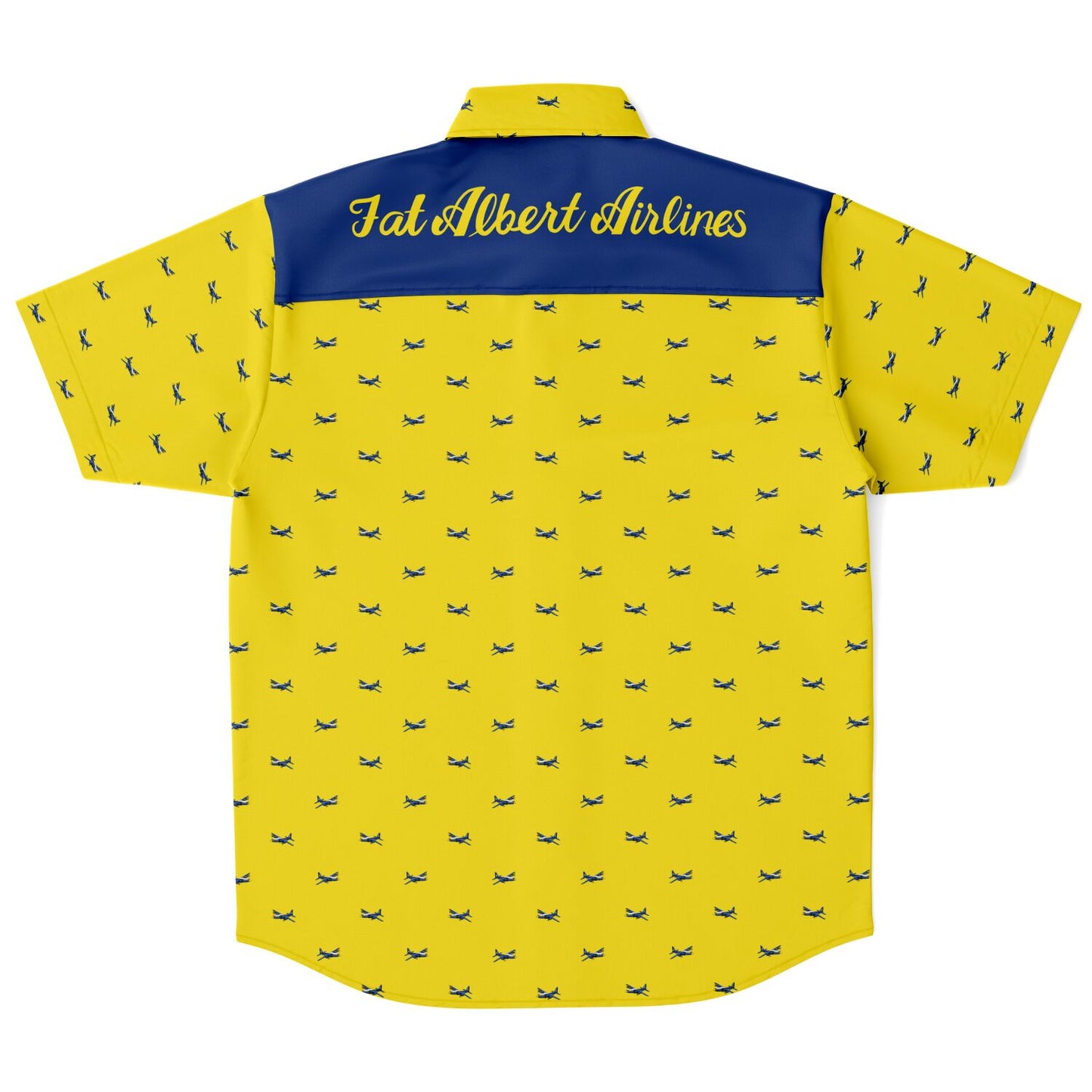 Blue Angels - 'Fat Albert Airlines' Mens Button Down Shirt