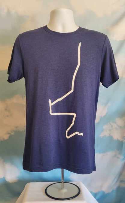 F-18 Unisex 'Halfsies' Tees (3 Colors)