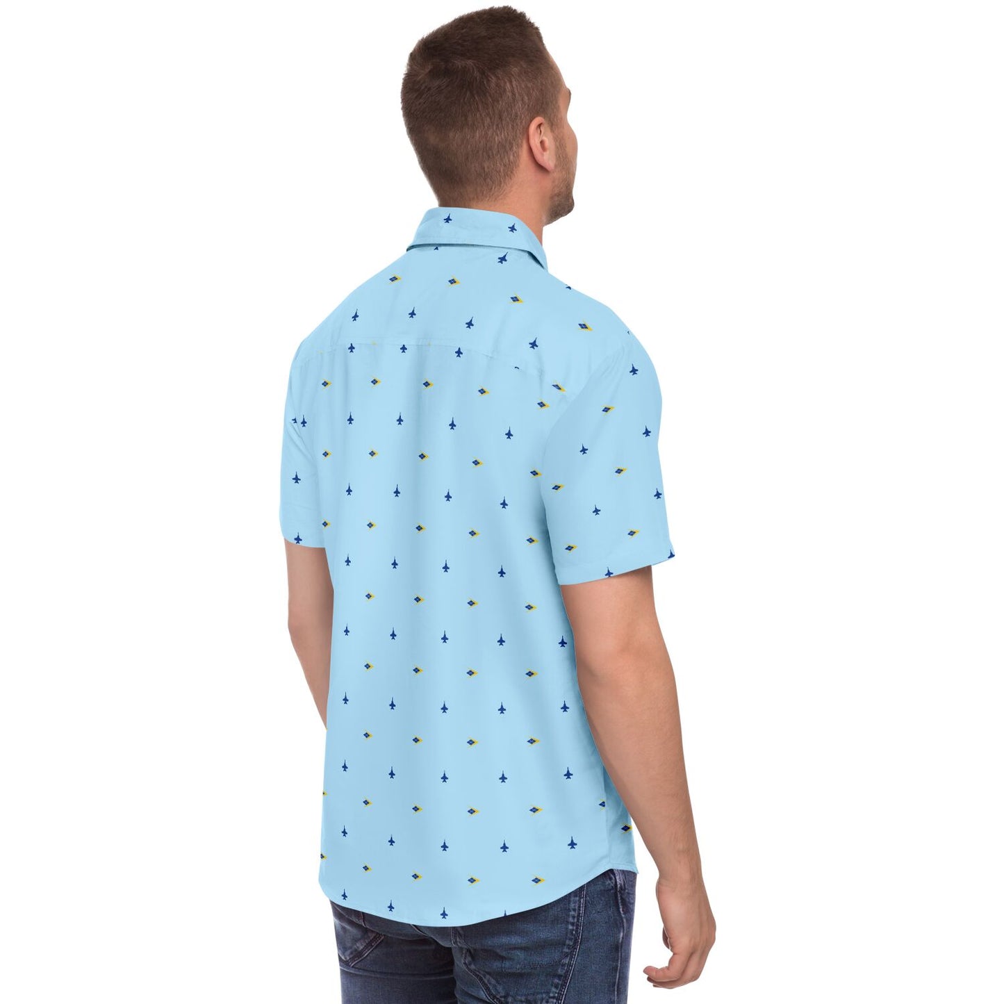 VFA-146 Blue Mens Button Down Shirt (bulk order)