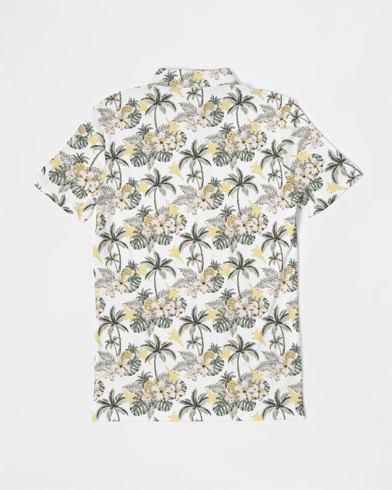 F-15C Classy Hawaiian Men's Slim Fit Golf Polo
