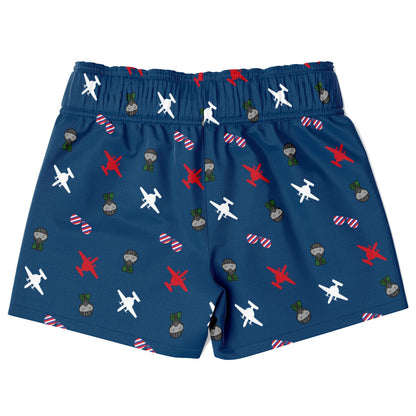 E-2 BOYS 'Lil Fighter' Swim Trunks