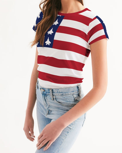 F-22 American Flag Women's Tee