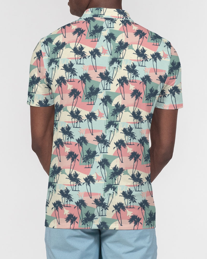 F-15C 'Old School' Hawaiian Men's Slim Fit Golf Polo