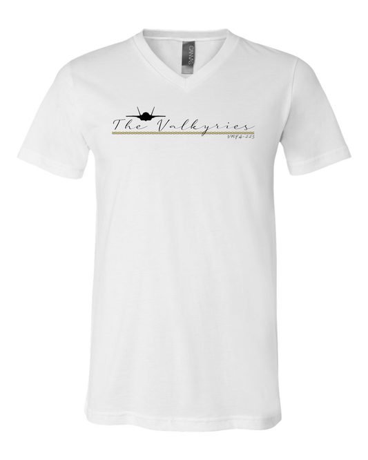 VMFA-225 'The Valkyries' Spouse V-Neck Tee