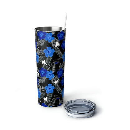 VMFA-214 'Black Sheep 'Skinny Steel Tumbler with Straw, 20oz