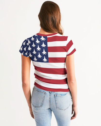 F-15C American Flag tee Women's Tee