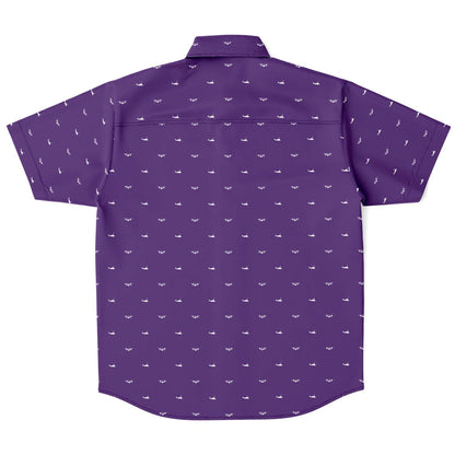 VMM-364 'Alternating Osprey' Purple Fox Mens Button Down Shirt