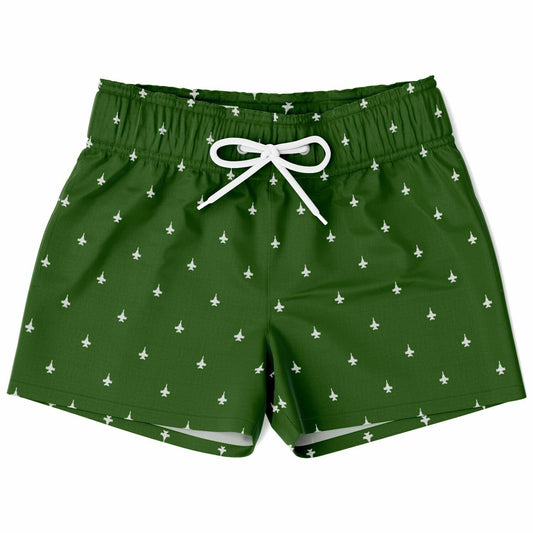 F-18 Abby Monnot small and XS Kids Subtle Swim Trunks #61 and #5 jets