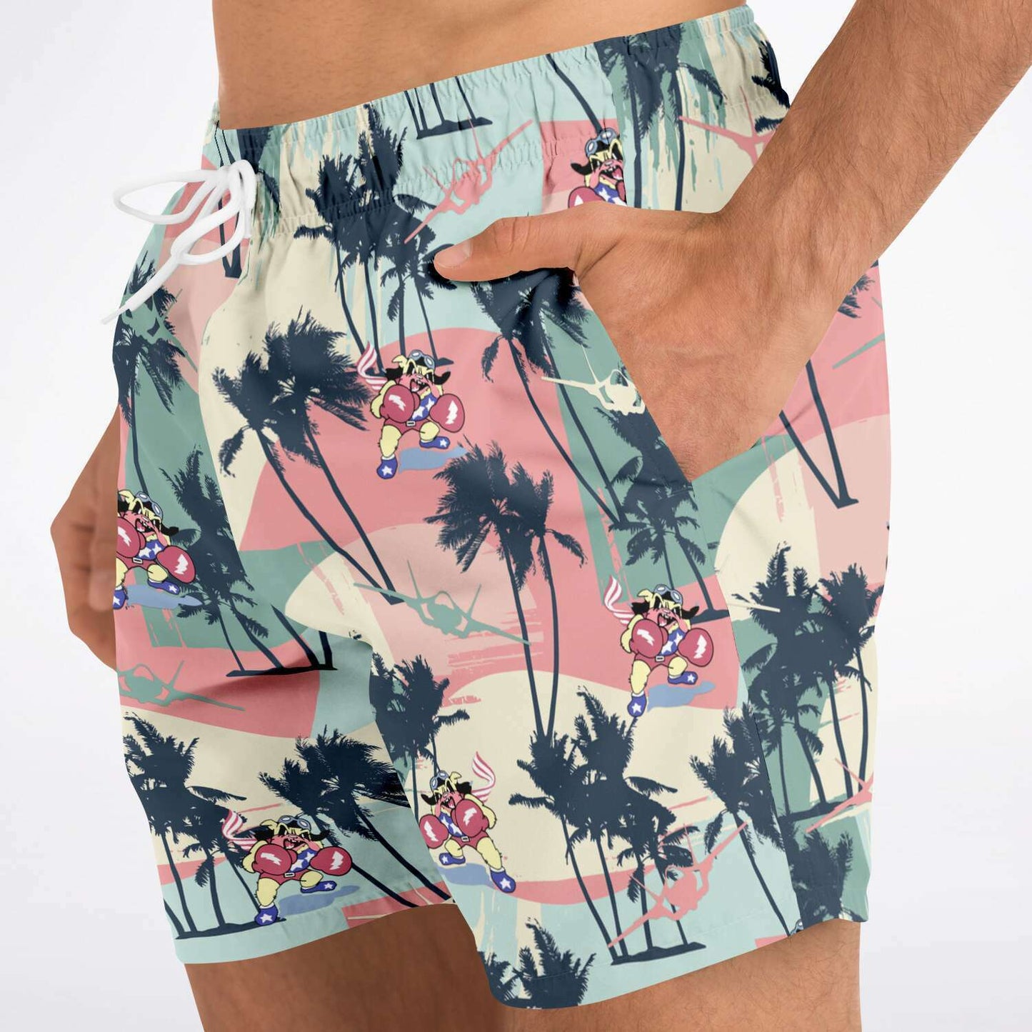 62nd Mens RETRO Swim Trunks