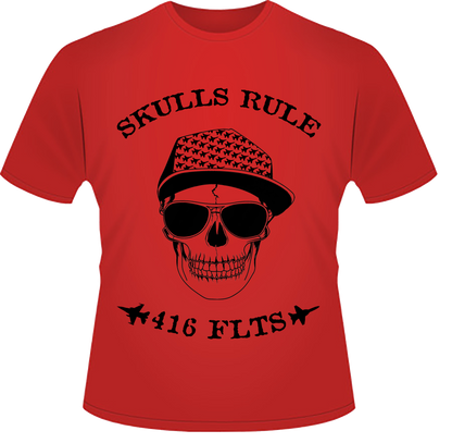 416 FLTS 'Skulls Rule' Youth Tees