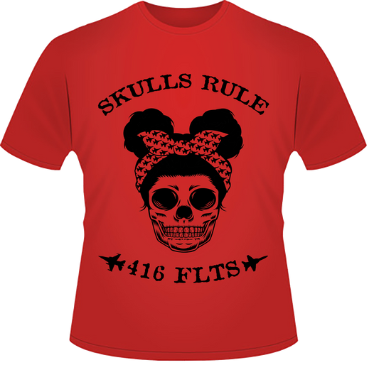 416 FLTS 'Skulls Rule' Toddler Tees