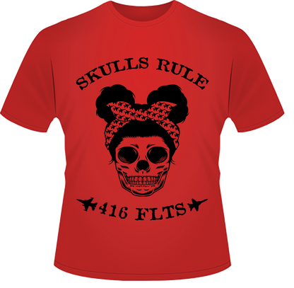 416 FLTS 'Skulls Rule' Youth Tees