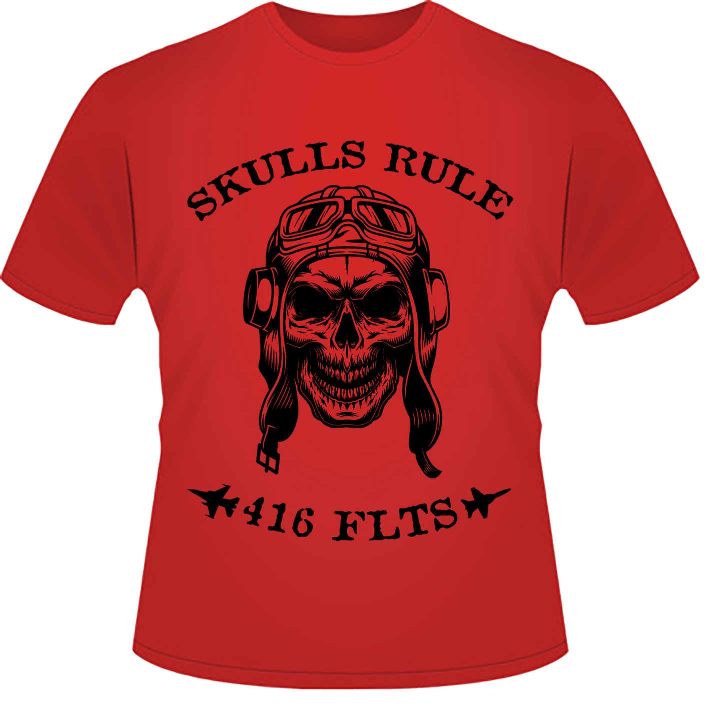 416 FLTS 'Skulls Rule' Adult Tee