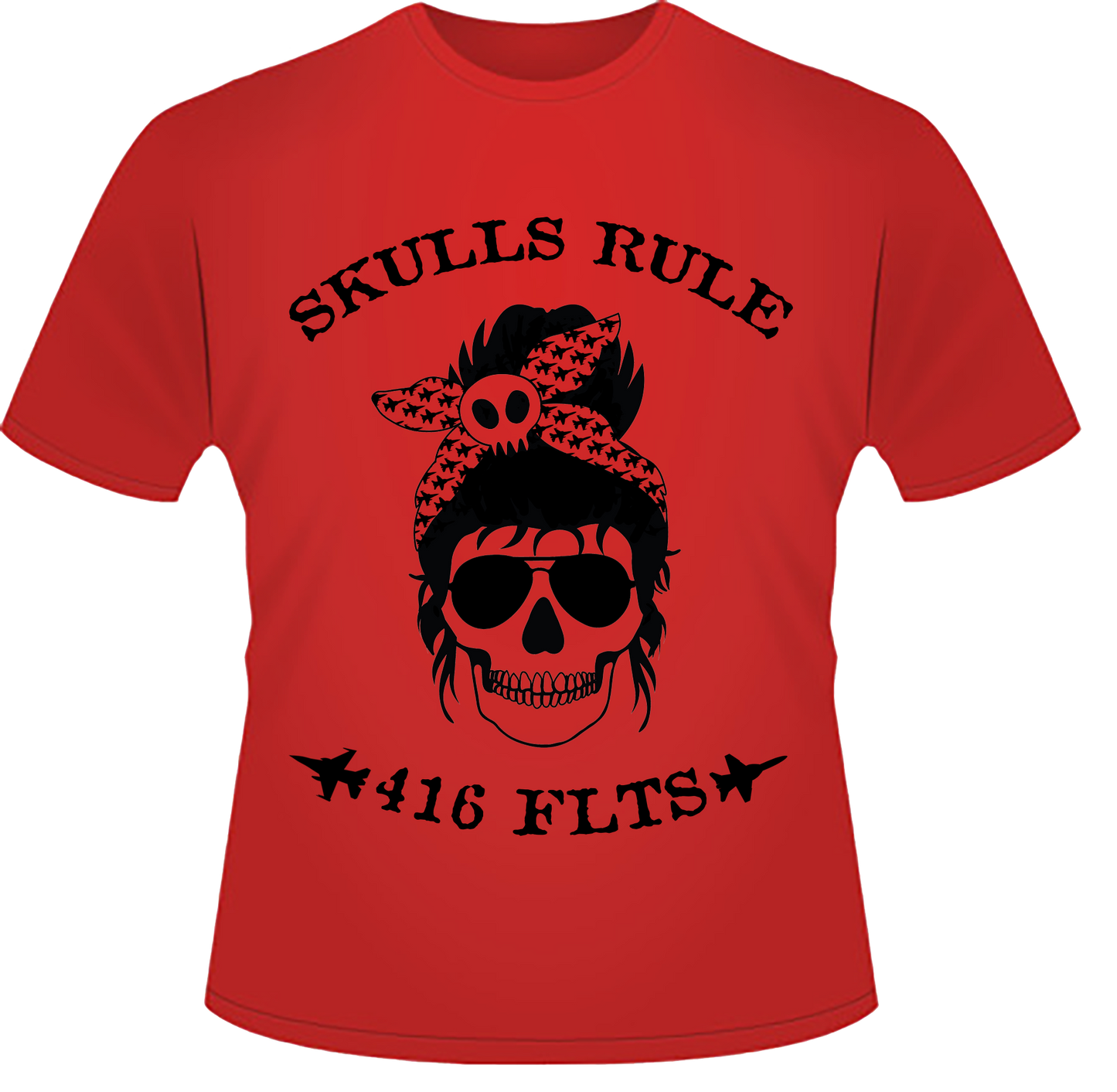 416 FLTS 'Skulls Rule' Adult Tee