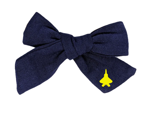 43rd Fighter Squadron Hair Bow