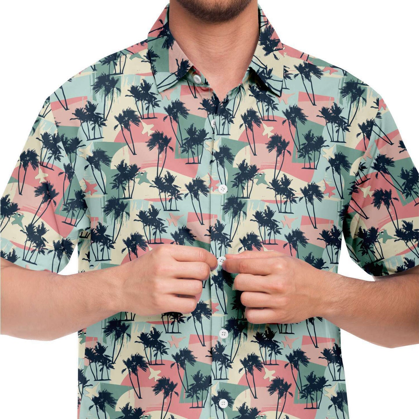 ANY Aircraft 'Old School' Hawaiian Button Down