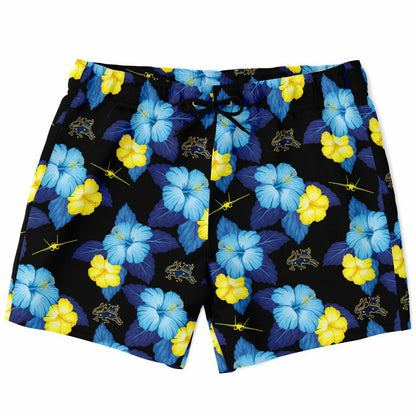 VFA-213 Blacklions 'Black Hawaiian' Swim Trunks