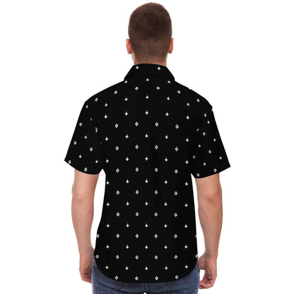 VFA-41 Black Aces' Black Button Down Shirt