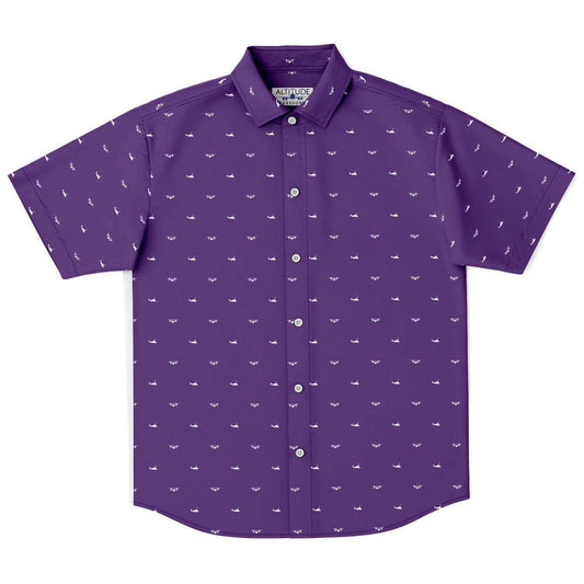 VMM-364 'Alternating Osprey' Purple Fox Mens Button Down Shirt