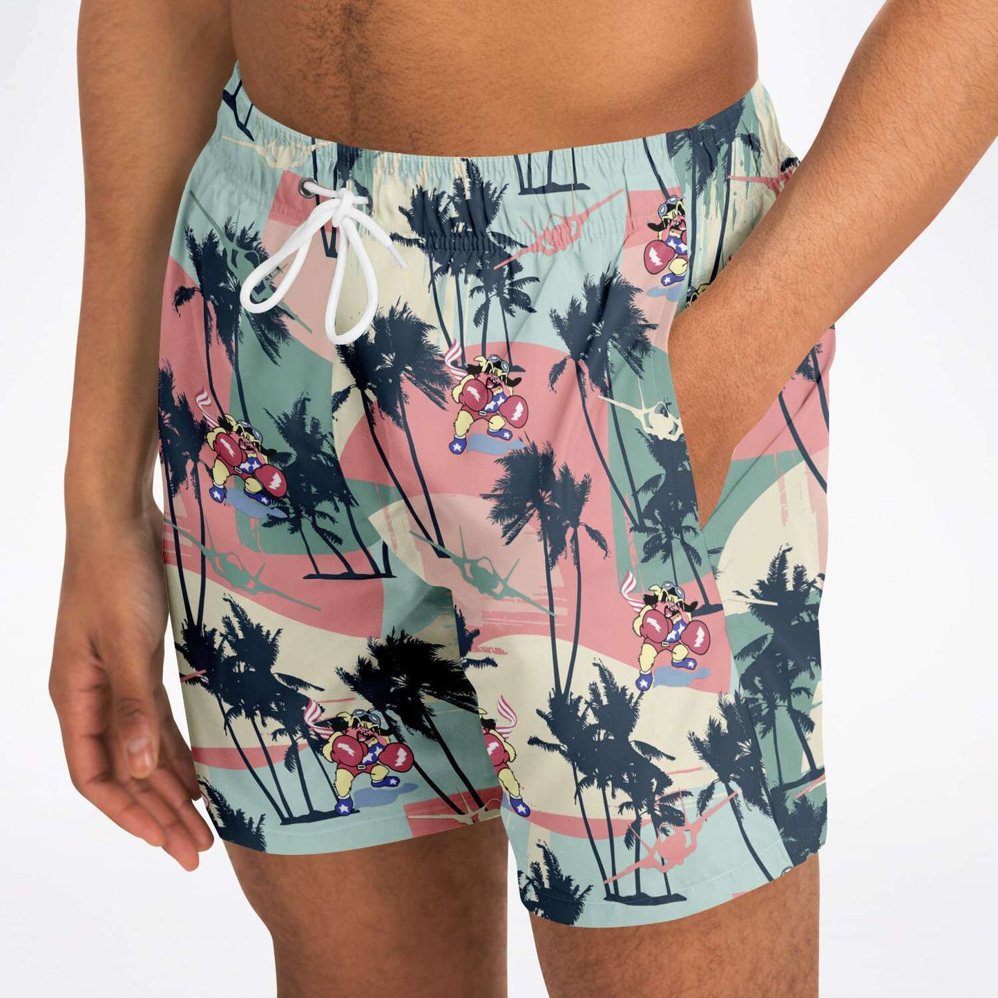 62nd Mens RETRO Swim Trunks