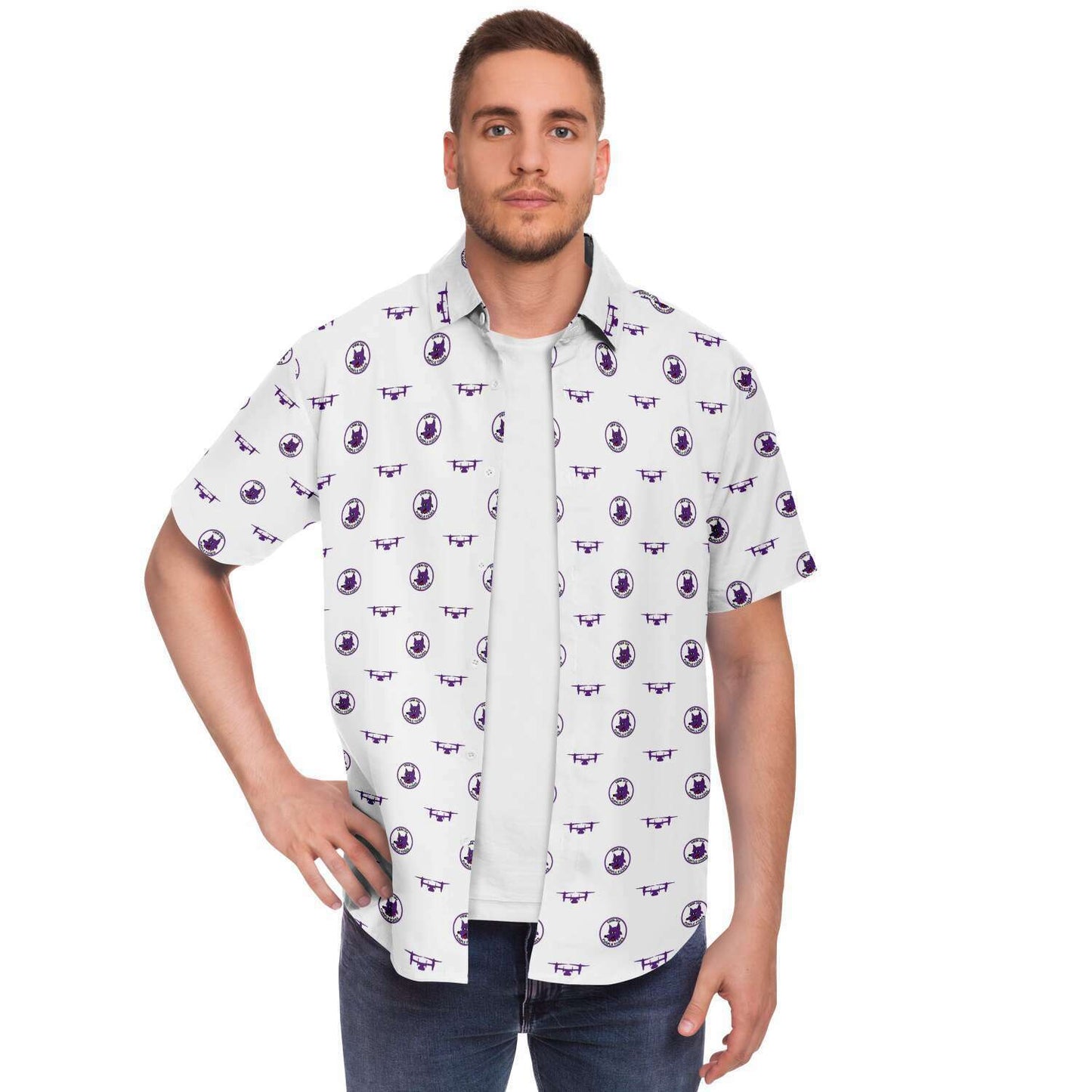 VMM-364 Logo & Osprey Button Down Shirt