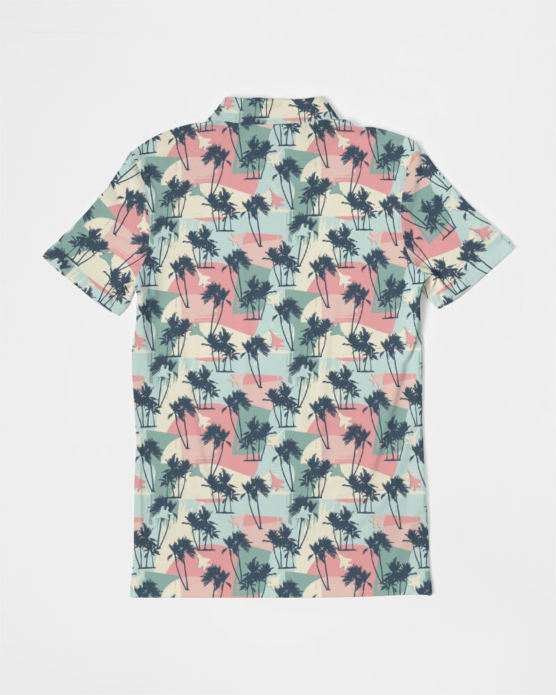 F-15C 'Old School' Hawaiian Men's Slim Fit Golf Polo