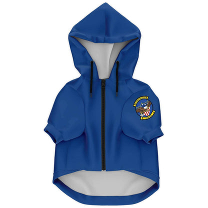 ANY Aircraft/Squadron Zip-up Dog Hoodie