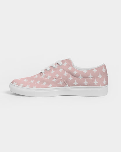 Growler DARKer shade of pink use Women's Lace Up Canvas Shoe