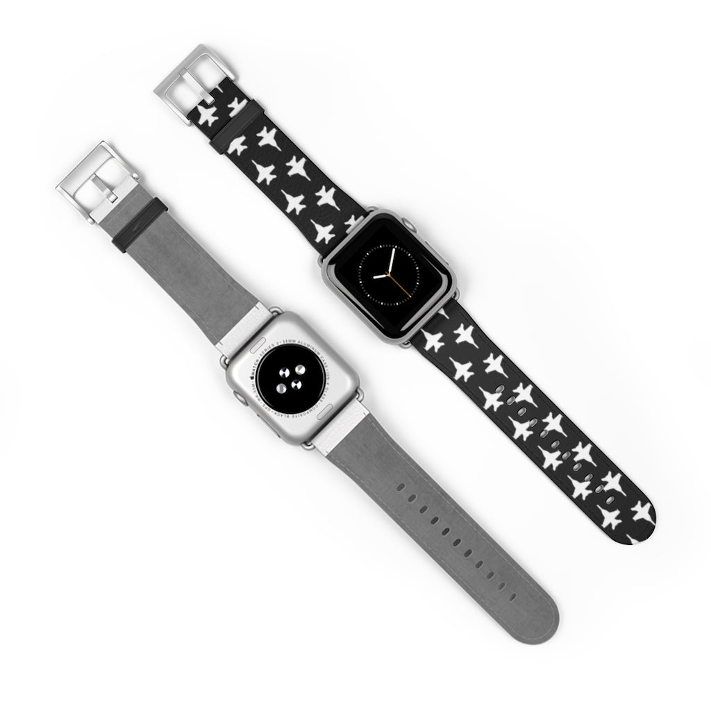 Sample f-18 leather iWatch Band