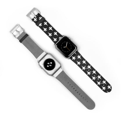 Sample f-18 leather iWatch Band