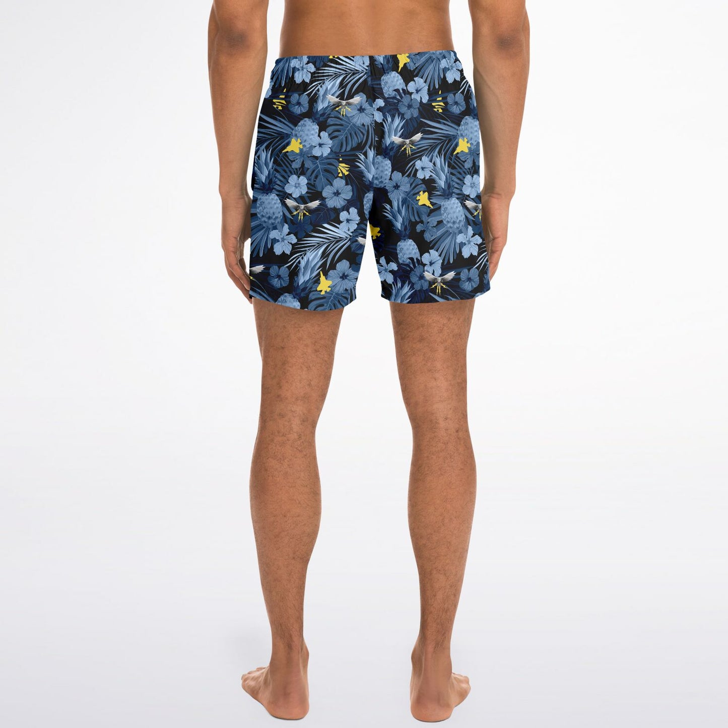 VMFAT-502 Mens 'Hawaiian Print' Swim Trunks