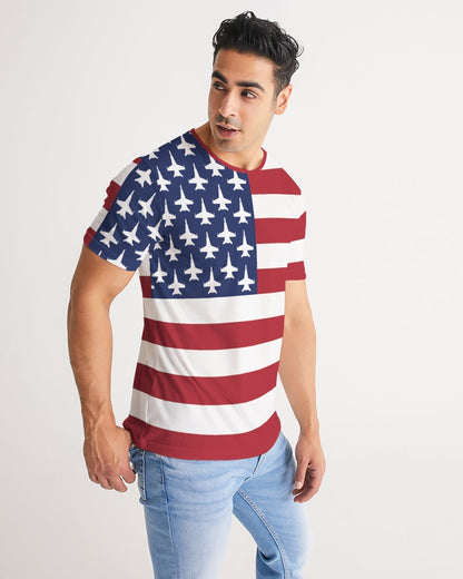 F-18D American Flag Men's Tee