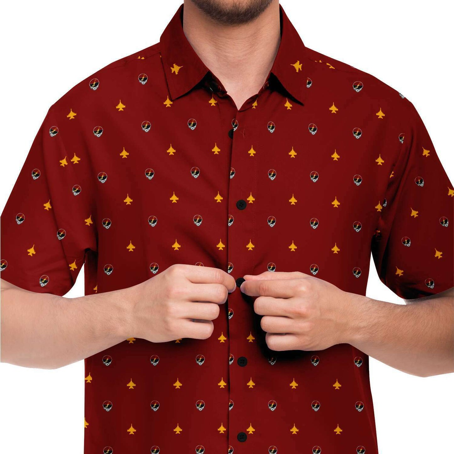 VAQ-133 Mens Button Down Original Colors