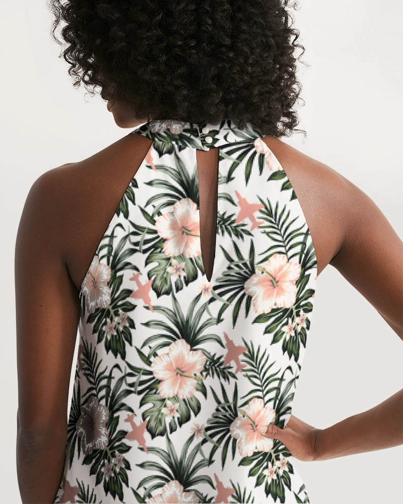 AV-8B Harrier Womens Hawaiian Chiffon Dress Size XL