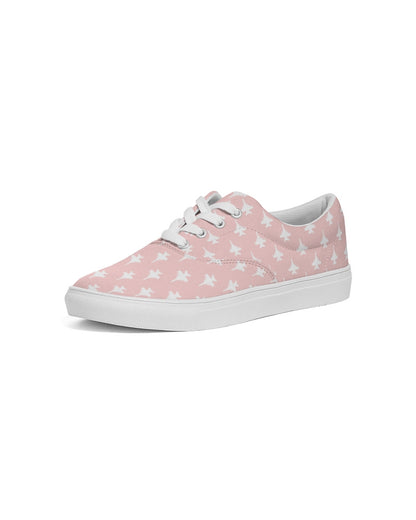 Growler DARKer shade of pink use Women's Lace Up Canvas Shoe