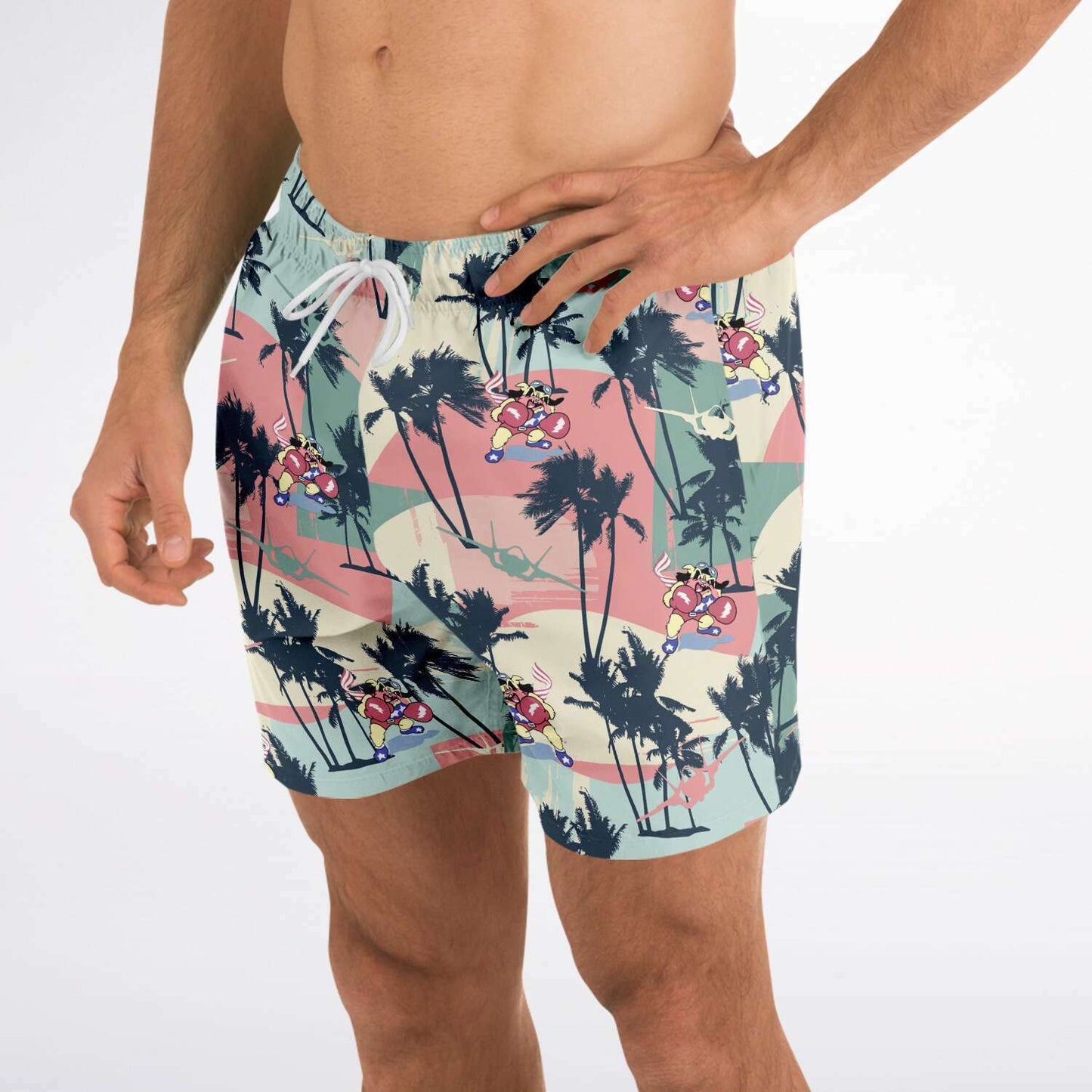 62nd Mens RETRO Swim Trunks