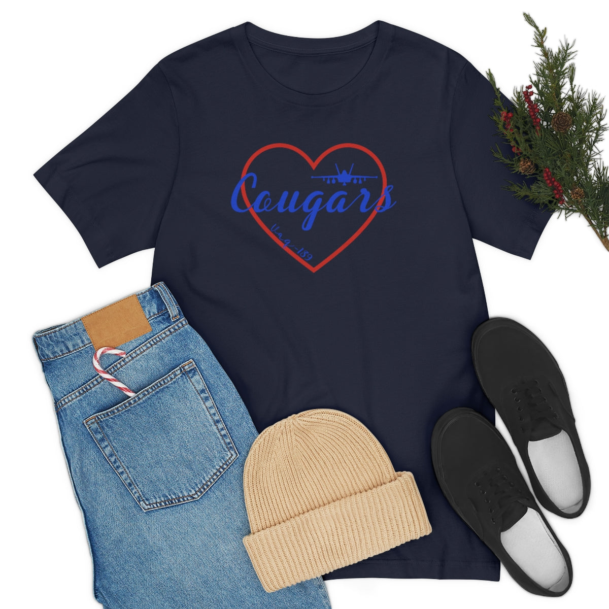 VAQ-139 Unisex 'Heart" Tee