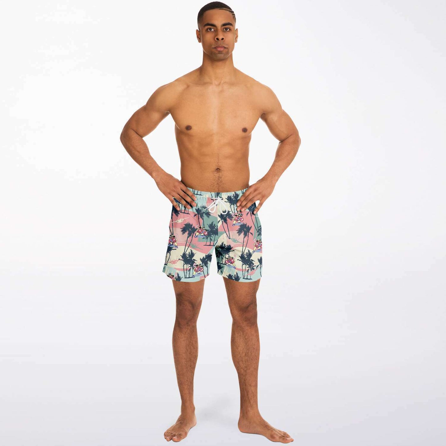 62nd Mens RETRO Swim Trunks