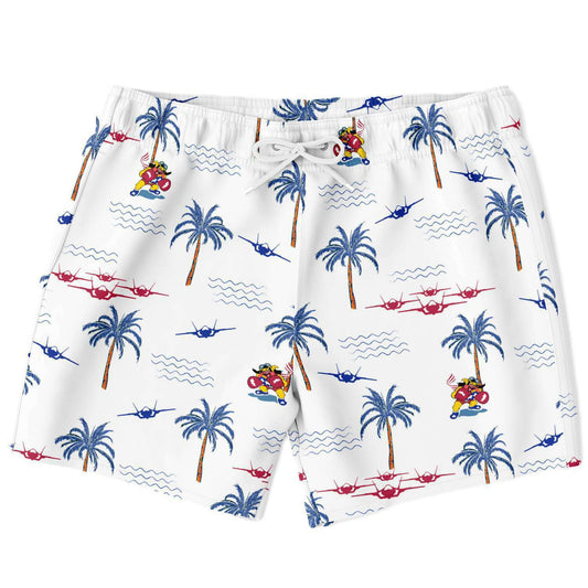 62nd 'White Hawaiian' Swim Trunks