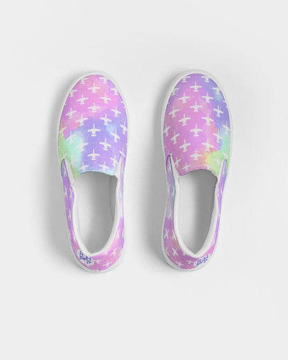 ANY Aircraft Women's RHFP Tie Dye Slip On Shoes (with or without RHFP Logo)!