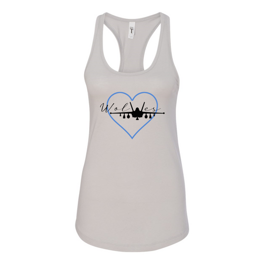 VAQ-142 'WOLF HEART' Racerback Tank