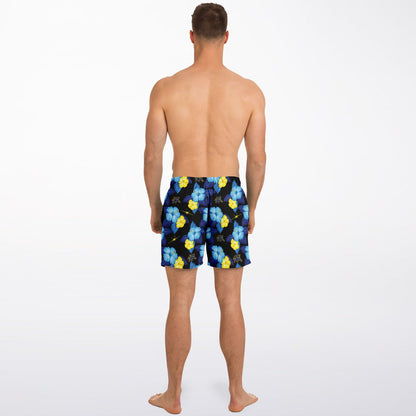 VFA-213 Blacklions 'Black Hawaiian' Swim Trunks