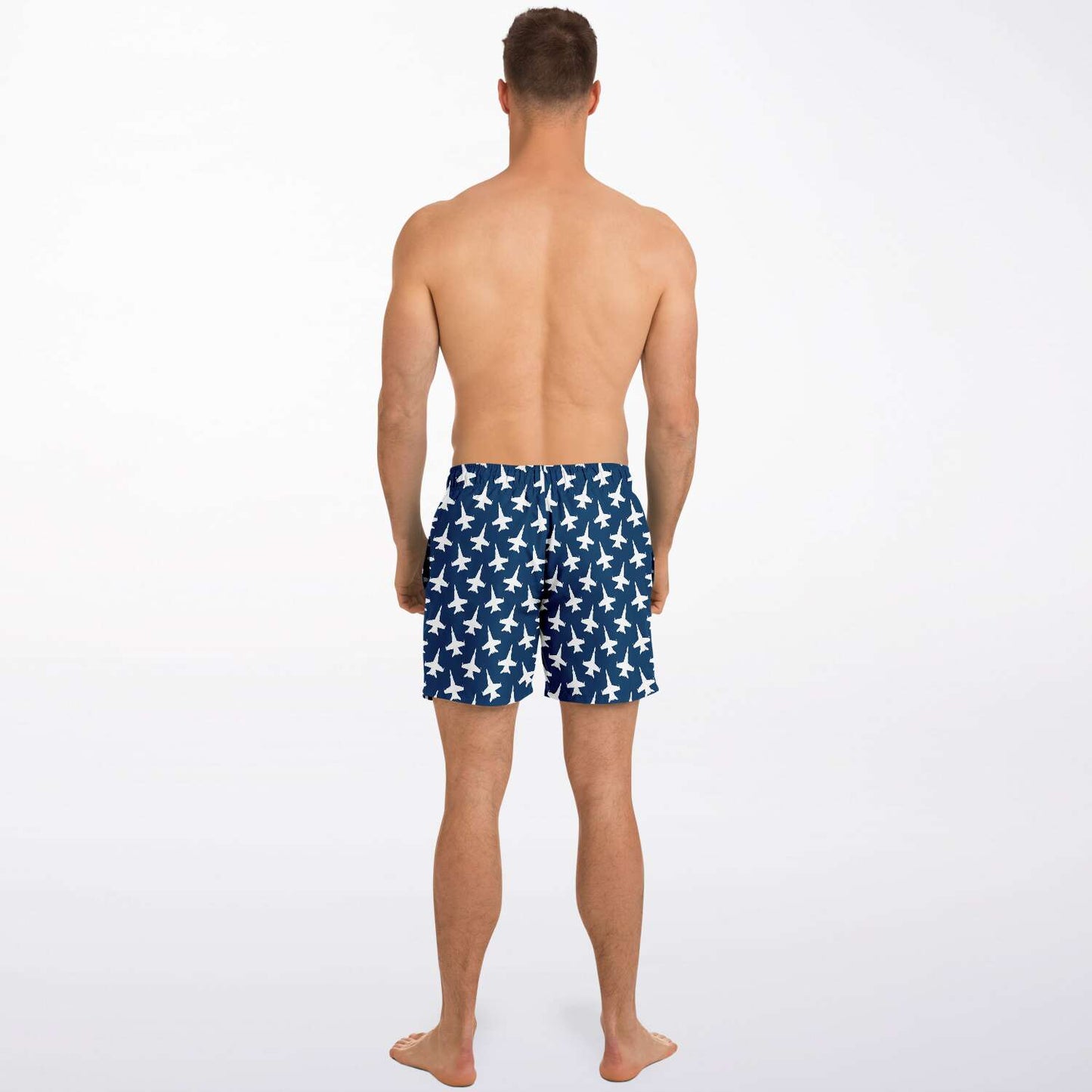 F-18D Bold Mens Swim Trunks (XS)